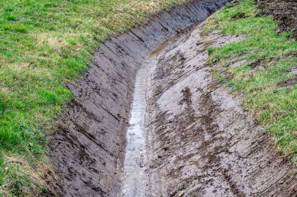 Cost of Drainage Ditch Repair in Eagle