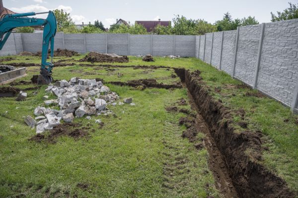 Cost of Yard Trenching in Eagle